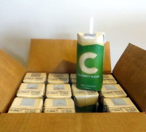 organic coconut water