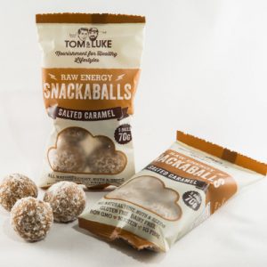 5 Snackaballs Salted Caramel Raw Energy